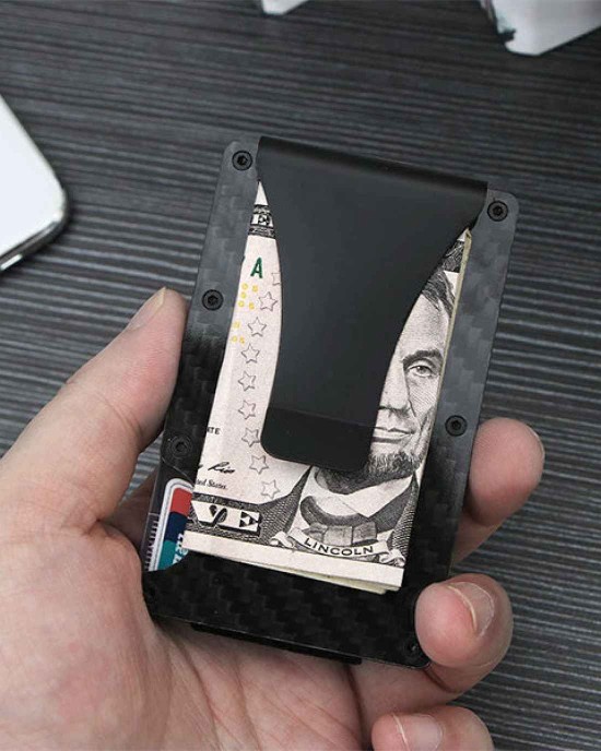 J1 Tactical Wallet - Carbon Fiber Black