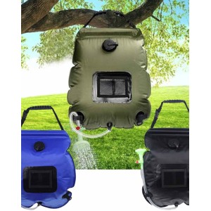 Solar Heated Camp Shower