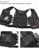 Deluxe Black Tactical Vest