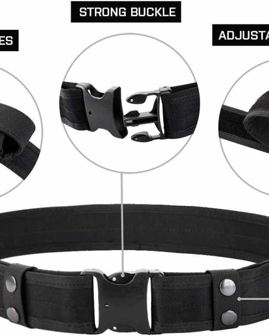 Deluxe Black Tactical Vest