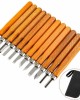 12pc Professional Wood Carving Tools