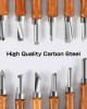 12pc Professional Wood Carving Tools