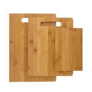 3pc Bamboo Wooden Chopping - Cutting Boards