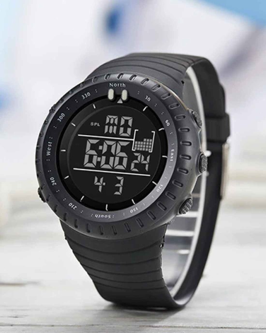 Military Tactical Style LED Digital Sports Watch