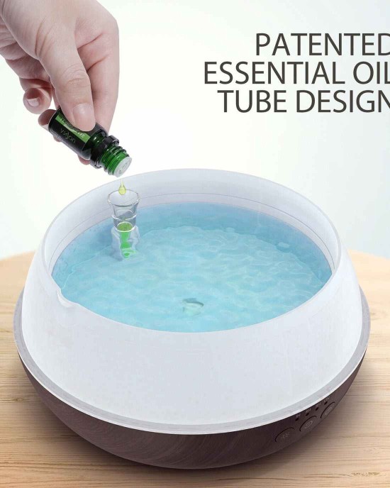 500ml Essential Oil Aromatherapy Diffuser with 12 Essential Oils