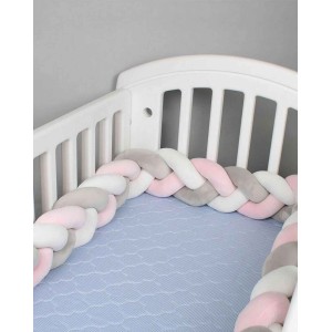 Braided Crib Bumper Pads