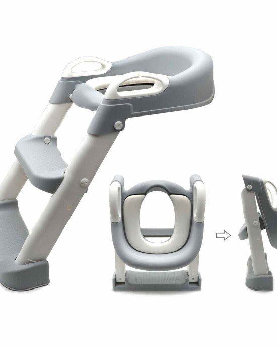 Kids Toilet Training Seat with Steps