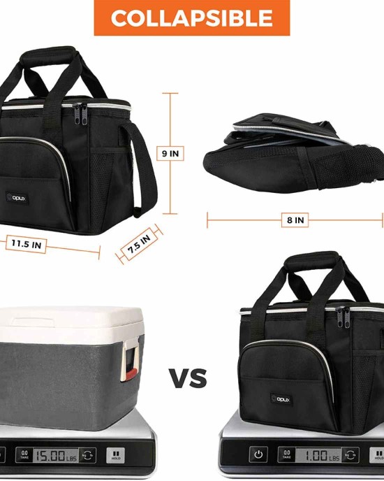 Soft Insulated Lunch Cooler Bag