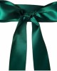 Wedding Sash Bridal Belts Simple Classic Silk Ribbon Sash for Dress (Green)