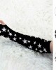 Allegra K Women's Arm Warmers Winter Knitted Elbow Long Cosplay Costume Fingerless Gloves