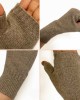 Cashmere Fingerless Gloves for Women, 100% Pure Cashmere Arm Warmers