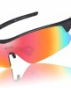 Duco Polarized Sports Cycling Sunglasses for Men with 5 Interchangeable Lenses for Running Golf Fishing Hiking Baseball