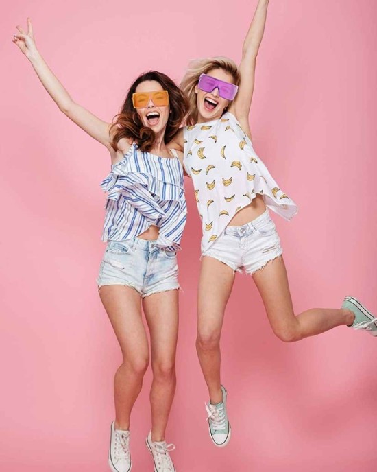 9 Pieces Oversized Square Sunglasses Flat Top Shades Retro Oversize Sunglasses for Women, Assorted Colors
