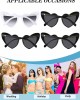10 Pairs Bride Bridesmaid Sunglasses Heart Shaped Sunglasses Bachelorette