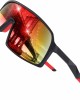 Sports Sunglasses UV Protection Polarized Lens with TR90 Frame for Men Women Outdoor Driving Cycling