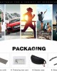 Sports Sunglasses UV Protection Polarized Lens with TR90 Frame for Men Women Outdoor Driving Cycling