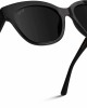 WearMe Pro - Oversized Polarized Retro Cat Eye Sunglasses for Women