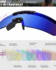 PSATCL Polarized Sunglasses for Men Women, UV400 Outdoor Sports Windproof Cycling Sunglasses for Baseball, Running, Golf