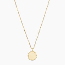 Bespoke Coin Necklace (Gold)