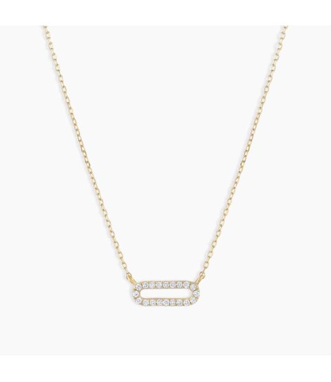 Diamond Parker Link Necklace