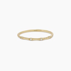 Diamonds Stacking Ring