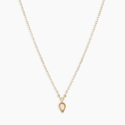 Diamond and Opal Necklace