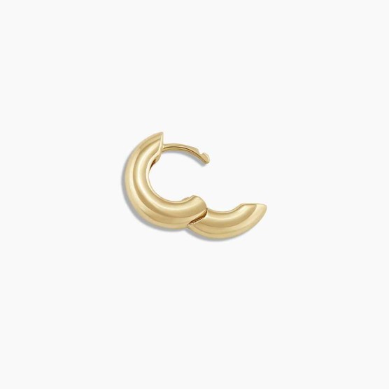 14k Gold Lou Huggie