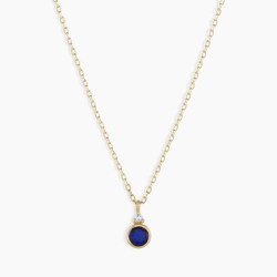 Blue Sapphire Birthstone Necklace