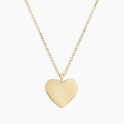 14k Gold Heart Necklace