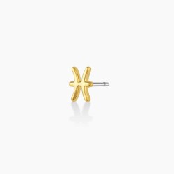 Zodiac Charm Stud - Pisces