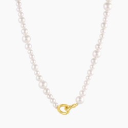 Lou Pearl Necklace (White)