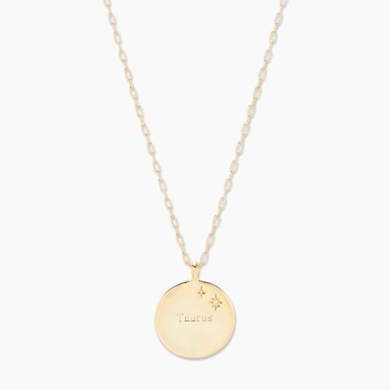 Zodiac Necklace - Taurus
